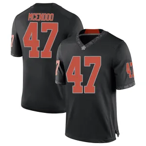 Luke McEndoo Nike Oklahoma State Cowboys Men's Replica Football College Jersey - Black