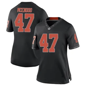 Luke McEndoo Nike Oklahoma State Cowboys Women's Replica Football College Jersey - Black