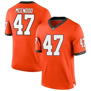 Luke McEndoo Nike Oklahoma State Cowboys Youth Replica Football College Jersey - Orange